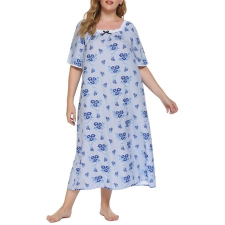 Women Lounger Dress Vintage Plus clothingSize Loose Nightgowns Lounging Pyjamas
Women Lounger Dress Vintage Plus clothingSize Loose Nightgowns Lounging Pyjamas