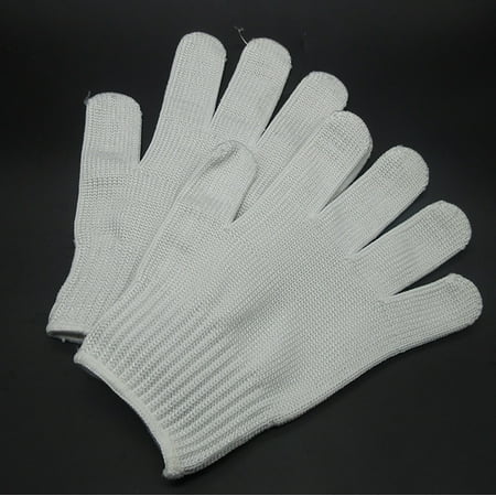 Black/White Steel Wire Metal Mesh Gloves Safety Anti-cutting Wear-resistant Kitchen Butcher Work Gloves Garden Self-Defense
Black/White Steel Wire Metal Mesh Gloves Safety Anti-cutting Wear-resistant Kitchen Butcher Work Gloves Garden Self-Defense