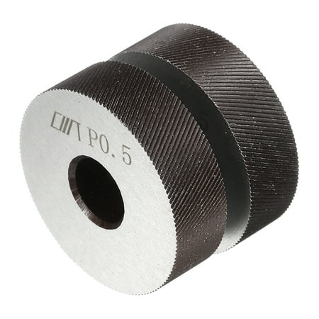 Uxcell 26x8x8mm Knurling Wheel Kit 0.5mm Pitch Diamond Wheel Linear Knurl 2 Pack