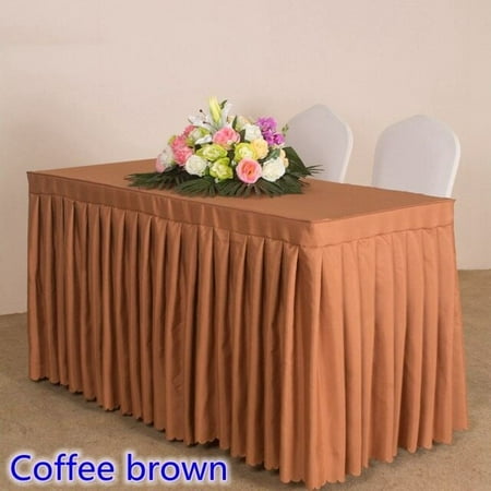 dosili 20 Colours Wedding Table Cover Ruffled Table Cloth Table Skirt Table Linen Box Cover Pleated For Hotel Banquet Party Decoration
dosili 20 Colours Wedding Table Cover Ruffled Table Cloth Table Skirt Table Linen Box Cover Pleated For Hotel Banquet Party Decoration