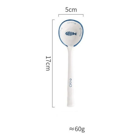 Japanese Ceramic Soup Spoon Tableware Eating Spoon Long handle Spoons Kitchen Cooking Utensil Tool Teaspoon
Japanese Ceramic Soup Spoon Tableware Eating Spoon Long handle Spoons Kitchen Cooking Utensil Tool Teaspoon