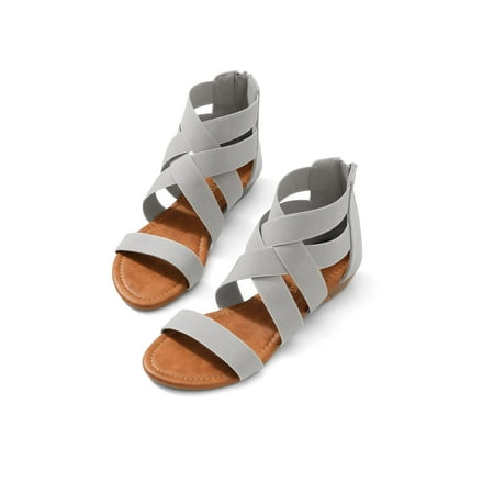 Women‘s Elastic Ankle Strap Low Wedges Sandals Casual Dressy Summer Flat Sandals Cute Gladiator Shoes Women‘s Footwear
Women‘s Elastic Ankle Strap Low Wedges Sandals Casual Dressy Summer Flat Sandals Cute Gladiator Shoes Women‘s Footwear
