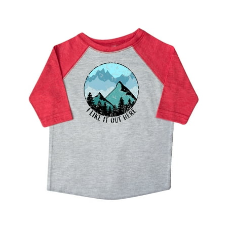 Inktastic I Like it Out Here Mountains in Blue Distressed Gift Toddler Boy or Toddler Girl T-Shirt
Inktastic I Like it Out Here Mountains in Blue Distressed Gift Toddler Boy or Toddler Girl T-Shirt