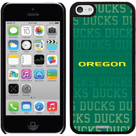 Coveroo Oregon Ducks Repeating Design Apple iPhone 5c Thinshield Snap-On Case