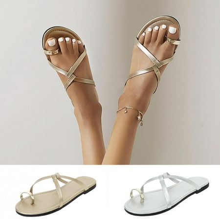 Tuscom Women s Slide Flat Sandals - Fashion Comfortable Slip On Plait Toe Strappy Sandals for Women Spring Summer Shoes Sandales Pour Femmes
Tuscom Women s Slide Flat Sandals - Fashion Comfortable Slip On Plait Toe Strappy Sandals for Women Spring Summer Shoes Sandales Pour Femmes
