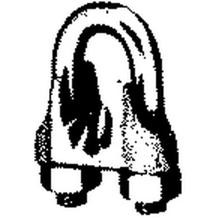 CHICAGO HARDWARE Wire Rope Clip Galvanized 232005
CHICAGO HARDWARE Wire Rope Clip Galvanized 232005