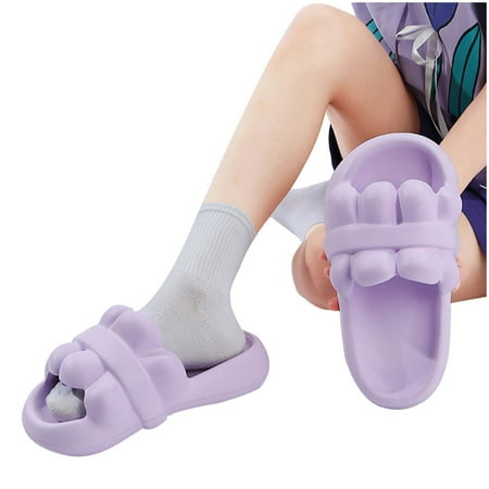 Ecqkame Cloud Slippers for Women and Men Clearance Women Men Slippers Home Couple Shoes Indoor Outside Soft Soled Slippers Purple 40/41
Ecqkame Cloud Slippers for Women and Men Clearance Women Men Slippers Home Couple Shoes Indoor Outside Soft Soled Slippers Purple 40/41