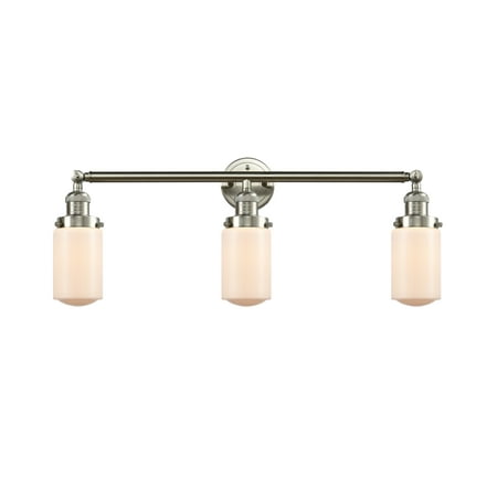 Innovations Lighting 205 Dover Dover 3 Light 31 Wide Bathroom Vanity Light - White
Innovations Lighting 205 Dover Dover 3 Light 31 Wide Bathroom Vanity Light - White