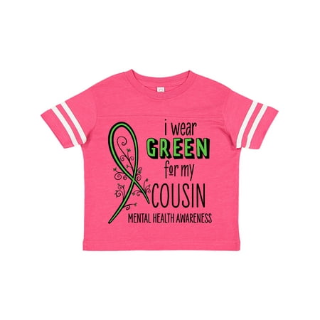 Inktastic I Wear Green for my Cousin- Mental Health awareness Gift Toddler Boy or Toddler Girl T-Shirt
Inktastic I Wear Green for my Cousin- Mental Health awareness Gift Toddler Boy or Toddler Girl T-Shirt