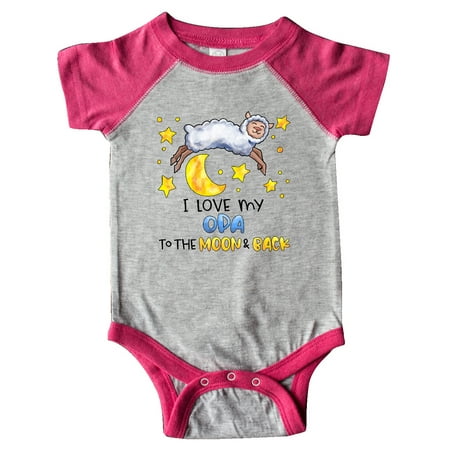 Inktastic I Love my Opa to the Moon and Back Cute Sheep Gift Baby Boy or Baby Girl Bodysuit
Inktastic I Love my Opa to the Moon and Back Cute Sheep Gift Baby Boy or Baby Girl Bodysuit