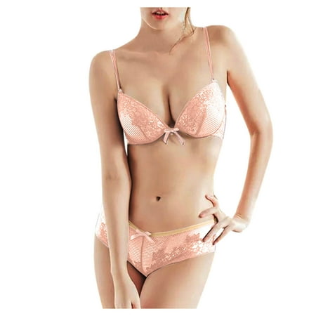 Pxiakgy underwear women set Women Collection Of Lace Bra And Lingerie Set Underwear Beige + 85B
Pxiakgy underwear women set Women Collection Of Lace Bra And Lingerie Set Underwear Beige + 85B