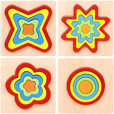 4 Sets Rainbow Building Blocks Wooden Puzzle Toys Children Educational Toys
4 Sets Rainbow Building Blocks Wooden Puzzle Toys Children Educational Toys