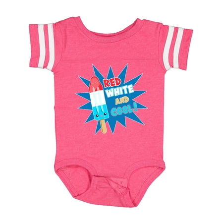 Inktastic Red White and Cool Gift Baby Boy or Baby Girl Bodysuit