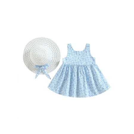 CIYCuIT 6M-3Y Summer Newborn Infant Toddler Baby Girls Dress Flower Print Ruffles A-Line Dresses + Cap Outfits
CIYCuIT 6M-3Y Summer Newborn Infant Toddler Baby Girls Dress Flower Print Ruffles A-Line Dresses + Cap Outfits