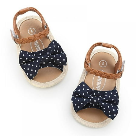 Newway Baby Sandals Summer New Fashion Canvas Baby Sandals Bowknot PU Casual Soft Sole Sandals Baby Toddler Shoes Dark Blue Dots 1S
Newway Baby Sandals Summer New Fashion Canvas Baby Sandals Bowknot PU Casual Soft Sole Sandals Baby Toddler Shoes Dark Blue Dots 1S