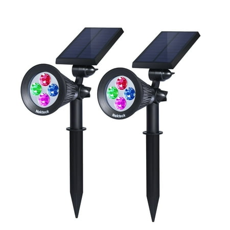 Nekteck Solar Powered Garden Spotlight - Outdoor Spot Light for Walkways Landscaping Security Etc. - Ground or Wall Mount Options
Nekteck Solar Powered Garden Spotlight - Outdoor Spot Light for Walkways Landscaping Security Etc. - Ground or Wall Mount Options