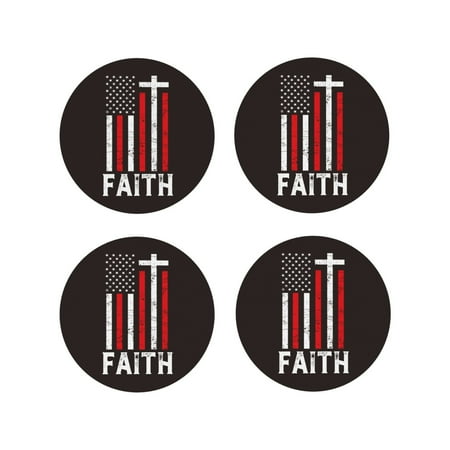 Coasters Set of 4 - USA Flag Cross Drink Coasters for Tabletop Protection Leather Coasters for Living Room Decor and Housewarming Gift Round Shape
Coasters Set of 4 - USA Flag Cross Drink Coasters for Tabletop Protection Leather Coasters for Living Room Decor and Housewarming Gift Round Shape