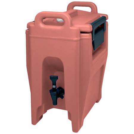 Cambro 2.75 Gal. Insulated Beverage Dispenser, Ultra Camtainer, Brick Red, UC250-402