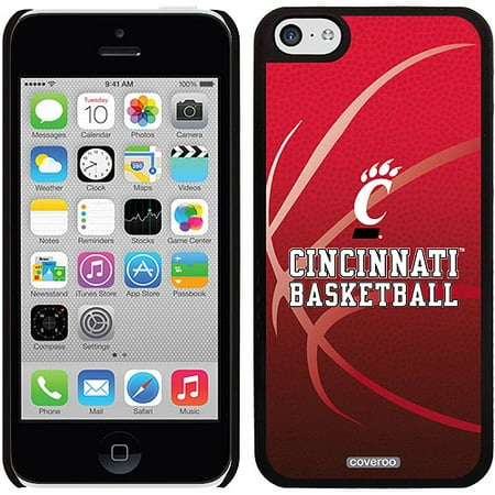 University of Cincinnati Basketball Design on iPhone 5c Thinshield Snap-On Case by Coveroo