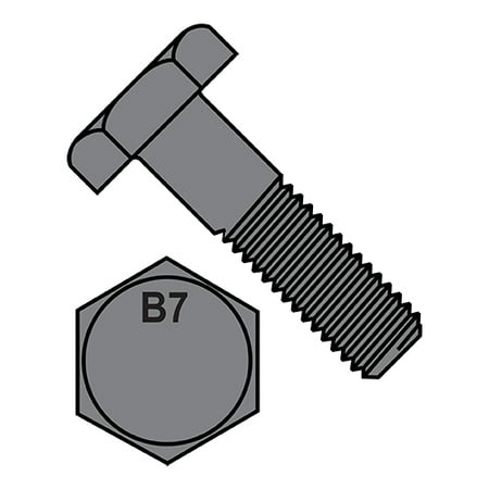 3/4-10X3 1/4 Heavy Hex Bolt Grade B7 ASTM A193 Plain (Pack Qty 75) BC-7552BHH7