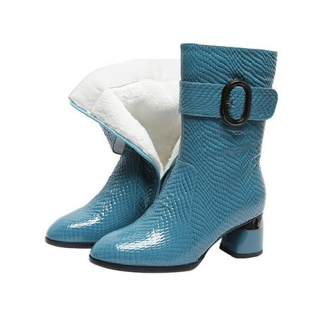 Elegant Womens Ankle Boots Leather Pointed Toe Block Heel Ankle Boots Fashion Side Zip Casual Classic Wedding Ankle Shoes Boots Sale Clearance US Size 4 5 6 7 8 9
Elegant Womens Ankle Boots Leather Pointed Toe Block Heel Ankle Boots Fashion Side Zip Casual Classic Wedding Ankle Shoes Boots Sale Clearance US Size 4 5 6 7 8 9