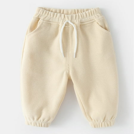 Cathalem Toddler Sweats Toddler Children Kids Baby Boys Girls Solid Pants Trousers Outfits Clothes Boys Dress Pants Pants Beige 6-12 Months
Cathalem Toddler Sweats Toddler Children Kids Baby Boys Girls Solid Pants Trousers Outfits Clothes Boys Dress Pants Pants Beige 6-12 Months