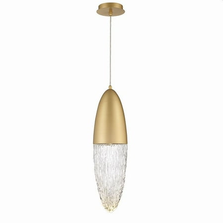 7W 1 Led Pendant in Modern and Contemporary Style-24 inches Tall and 6.5 inches Wide-Gold Finish Bailey Street Home 79-Bel-4636012
7W 1 Led Pendant in Modern and Contemporary Style-24 inches Tall and 6.5 inches Wide-Gold Finish Bailey Street Home 79-Bel-4636012