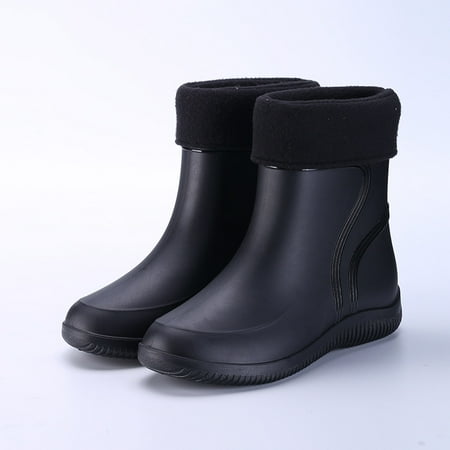 Men s Short Ankle Rain Boots Warm Lightweight Chelsea Rain Boots Rubber Waterproof Booties
Men s Short Ankle Rain Boots Warm Lightweight Chelsea Rain Boots Rubber Waterproof Booties