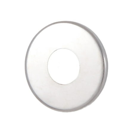 B&P Lamp® 1-1/4 Inch Diameter 1/8 IP Stamped Steel Check Ring Nickel Plated Finish