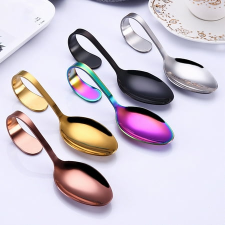 HYDa Stainless Steel Hotel Buffet Kitchen Curved Handle Dessert Soup Spoon Cutlery
HYDa Stainless Steel Hotel Buffet Kitchen Curved Handle Dessert Soup Spoon Cutlery