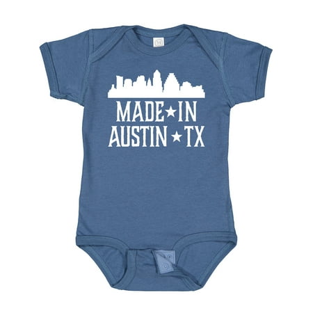 Inktastic Made in Austin Texas Gift Baby Boy or Baby Girl Bodysuit