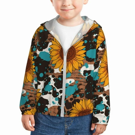 Lukts Vintage Sunflowes Print Children s Long-Sleeved Sun Protection Clothing Hooded Sweatshirts for Boys and Girls Outdoor Sports-4 Years
Lukts Vintage Sunflowes Print Children s Long-Sleeved Sun Protection Clothing Hooded Sweatshirts for Boys and Girls Outdoor Sports-4 Years