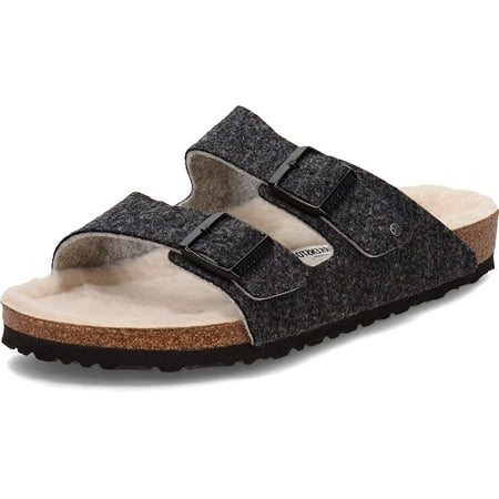Birkenstock Mens Arizona Wool Sandal - Regular Width 11 Anthracite