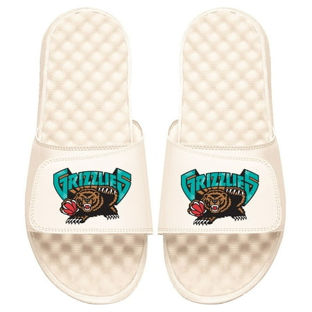 Men s ISlide Cream Memphis Grizzlies Slide Sandals