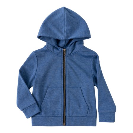 KIDPIK Boys Zip Front Fleece Hoodie Size: 12 Months - XXL (16)