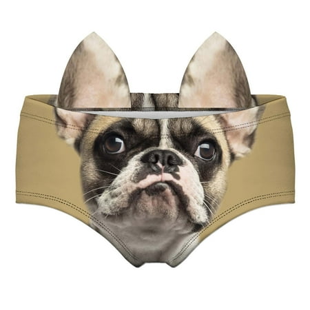 IROINNID Hipster Underwear For Women At Hip Ladies Cute Funny Animal Ear Pattern Breathable Panties Low Waist Sexy Briefs Graphic Prints Panties
IROINNID Hipster Underwear For Women At Hip Ladies Cute Funny Animal Ear Pattern Breathable Panties Low Waist Sexy Briefs Graphic Prints Panties