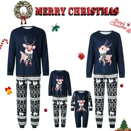 Christmas Family Matching Pajamas Sets Elk Print Tops Pants Xmas Holiday Sleepwear Loungewear Jammies Pjs Outfit
Christmas Family Matching Pajamas Sets Elk Print Tops Pants Xmas Holiday Sleepwear Loungewear Jammies Pjs Outfit
