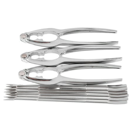 Seafood Crackers Tools Nutcrackers Set Nut Lobster Opener Shellfish Lobster Leg Sheller Kitchen Kits 9 Pack
Seafood Crackers Tools Nutcrackers Set Nut Lobster Opener Shellfish Lobster Leg Sheller Kitchen Kits 9 Pack