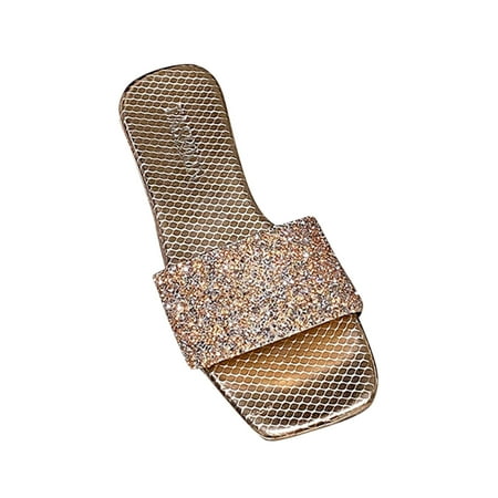Puntoco Plush Slippers Outdoor House Shoes Clearanc Summer Flat Bottom Shoes Wide Band Women S Sandals Open Toe Slippers Gold 4.5(35)
Puntoco Plush Slippers Outdoor House Shoes Clearanc Summer Flat Bottom Shoes Wide Band Women S Sandals Open Toe Slippers Gold 4.5(35)