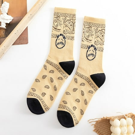 Meias Letter Face Street Fashion Creative Sokken Wholesale