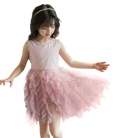 ZAXARRA Little Girls Princess Dress Ruffle Mesh Pleated Patchwork Back Buttons Party Dress
ZAXARRA Little Girls Princess Dress Ruffle Mesh Pleated Patchwork Back Buttons Party Dress