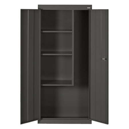 Sandusky Value Line Series 30 W x 66 H x 15 D Black Steel Janitor Supply Cabinet
Sandusky Value Line Series 30 W x 66 H x 15 D Black Steel Janitor Supply Cabinet