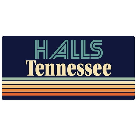 Halls Tennessee 5 x 2.5-Inch Fridge Magnet Retro Design