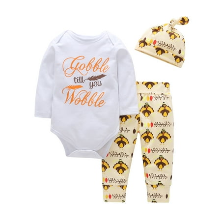 DNDKILG Newborn Infant Baby Toddler Boy Long Sleeve Letter Print Outfits Clothing Set Bodysuit and Pants Set with Hat Yellow 0-2Y
DNDKILG Newborn Infant Baby Toddler Boy Long Sleeve Letter Print Outfits Clothing Set Bodysuit and Pants Set with Hat Yellow 0-2Y