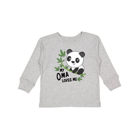Inktastic My Oma Loves Me- Cute Panda Gift Toddler Boy or Toddler Girl Long Sleeve T-Shirt
Inktastic My Oma Loves Me- Cute Panda Gift Toddler Boy or Toddler Girl Long Sleeve T-Shirt
