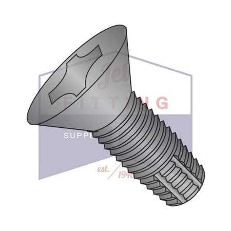 8-32 x 1 Type F Thread Cutting Screws | Phillips | Flat Head | Steel | Black Oxide (Quantity: 7000)
8-32 x 1 Type F Thread Cutting Screws | Phillips | Flat Head | Steel | Black Oxide (Quantity: 7000)