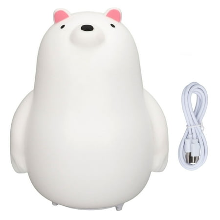 Seven-Colored Bear Shaped Silicone Night Light — USB Chargeable LED Perfect for Baby Rooms Bedrooms and Hallways
Seven-Colored Bear Shaped Silicone Night Light — USB Chargeable LED Perfect for Baby Rooms Bedrooms and Hallways