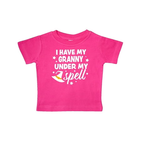 Inktastic I Have My Granny Under My Spell with Cute Witch Hat Gift Baby Boy or Baby Girl T-Shirt
Inktastic I Have My Granny Under My Spell with Cute Witch Hat Gift Baby Boy or Baby Girl T-Shirt