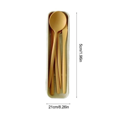 4Pcs Cutlery Travel Utensils Wheat Stalk Dinnerware Knife Fork Spoon Chopsticks Storage Box Portable Travel Kitchen Accessories
4Pcs Cutlery Travel Utensils Wheat Stalk Dinnerware Knife Fork Spoon Chopsticks Storage Box Portable Travel Kitchen Accessories