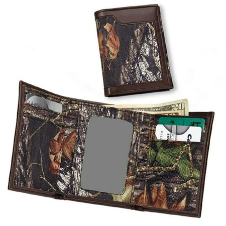 Casual Series Mossy Oak Break Up Nylon Tri-Fold Wallet